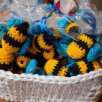 Chaveiros Abelhinha em Amigurumi - Imagem 5