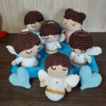 Chaveiros Anjinhos em Amigurumi - Imagem 2