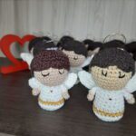 Chaveiros Anjinhos em Amigurumi - Imagem 1