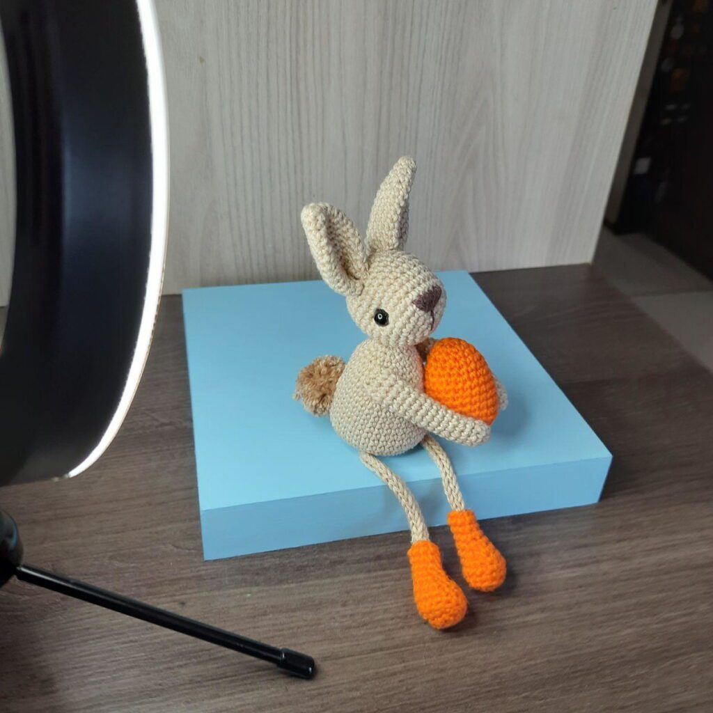 Coelhinho em Amigurumi