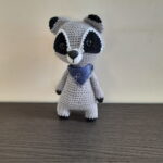 Guaxinim em Amigurumi - Imagem 1
