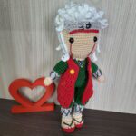 Jiraya em Amigurumi - Imagem 1