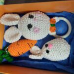 Kit Chocalhos de Coelhinho em Amigurumi - Imagem 2