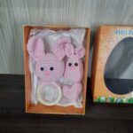 Kit Chocalhos de Coelhinho em Amigurumi - Imagem 4