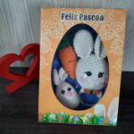 Kit Chocalhos de Coelhinho em Amigurumi - Imagem 1