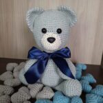 Kit Urso e Lembrancinhas em Amigurumi - Imagem 1