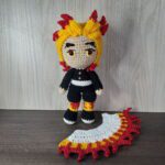 Kyojuro Rengoku em Amigurumi - Imagem 2