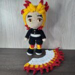 Kyojuro Rengoku em Amigurumi - Imagem 5