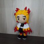 Kyojuro Rengoku em Amigurumi - Imagem 3