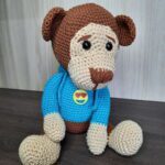 Macaco em Amigurumi - Imagem 5