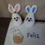 Pano de Prato com Coelhinho - Imagem 2