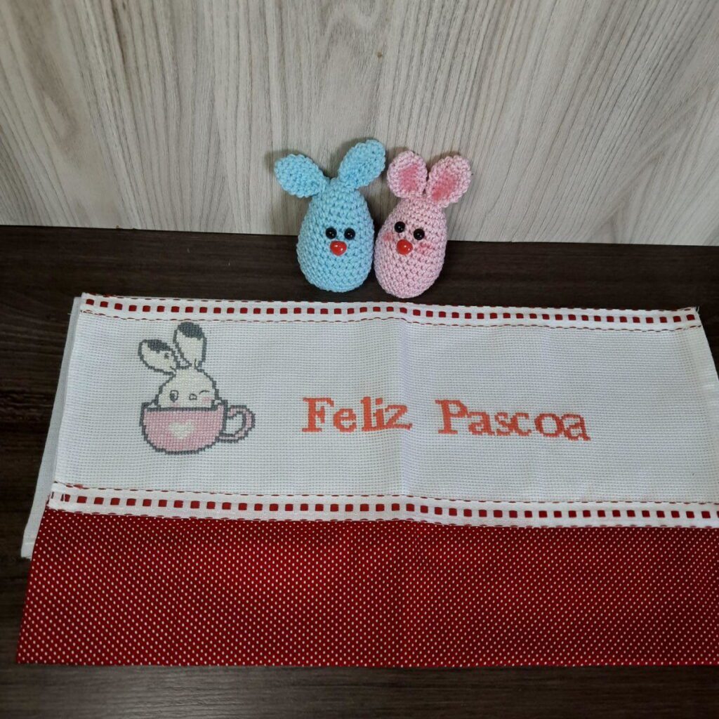 Pano de Prato com Coelhinho