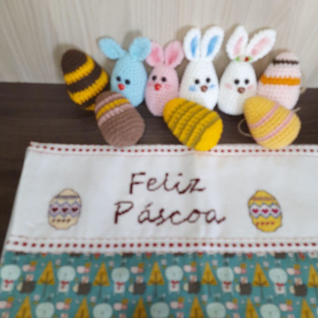 Pano de Prato com Coelhinho