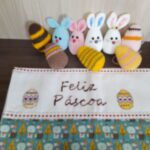 Pano de Prato com Coelhinho - Imagem 1