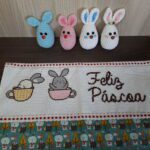 Pano de Prato com Coelhinho - Imagem 3