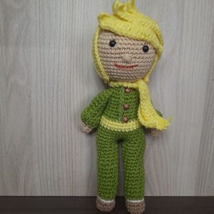 Pequeno Principe em Amigurumi