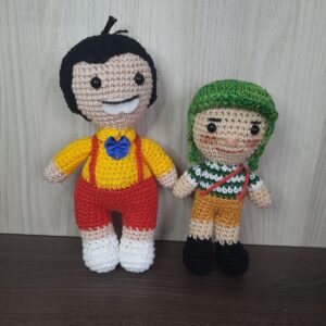 Personagens do Chaves em Amigurumi