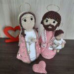 Sagrada Família em Amigurumi. - Imagem 2
