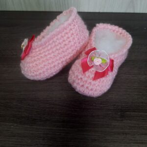 Sapatilha de Lã para Bebê