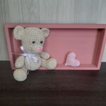 Ursinha Coração Rosa em Amigurumi - Imagem 3