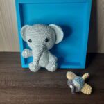 Baby Elefantinho em Amigurumi - Imagem 3