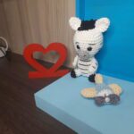 Baby Safari Zebra em Amigurumi - Imagem 2