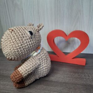 Capivara em Amigurumi