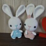 Casal de Coelhinhos em Amigurumi - Imagem 4