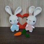 Casal de Coelhinhos em Amigurumi - Imagem 3
