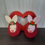 Cegonha com Coelhinho em Amigurumi - Imagem 3