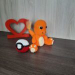 Charmader em Amigurumi - Imagem 1