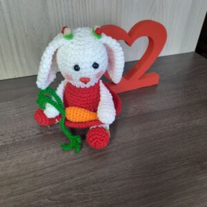 Coelhinha em Amigurumi