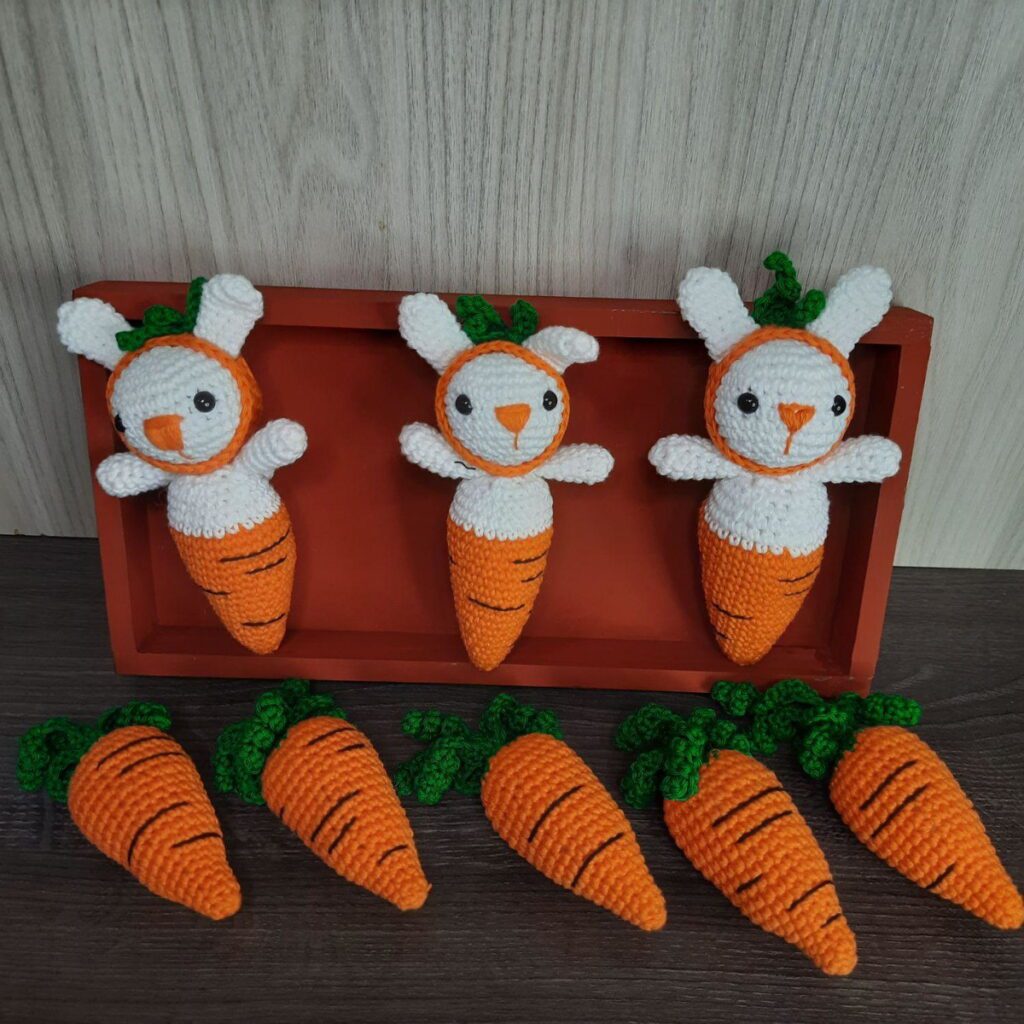 Coelhinho em Amigurumi