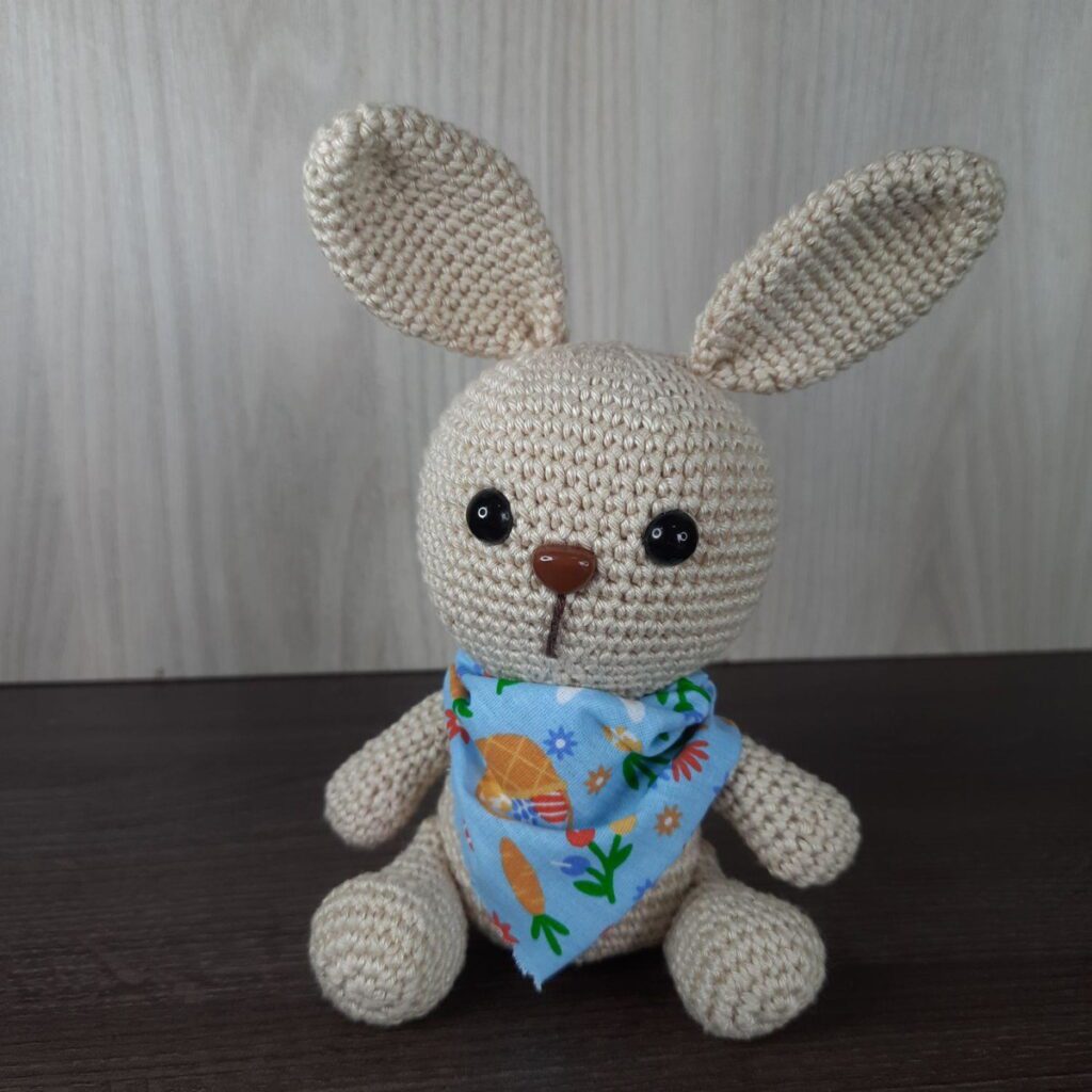 Coelhinho em Amigurumi