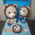 Kit Baby Leão em Amigurumi. - Imagem 2