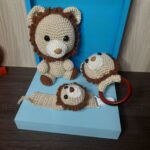 Kit Baby Leão em Amigurumi. - Imagem 1