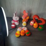 Kit Coelhinho e Ovinhos em Amigurumi - Imagem 2