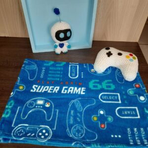 Kit Gamer em Amigurumi
