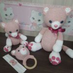 Kit Gatinha em Amigurumi. - Imagem 5