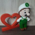 Luigi em Amigurumi. - Imagem 2