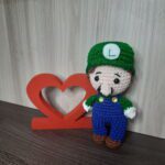 Luigi em Amigurumi. - Imagem 2