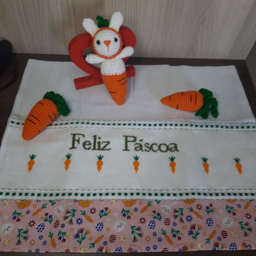 Pano de Prato Bordado