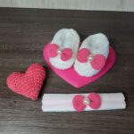 Sapatilha de Lã e Faixinha. - Imagem 5