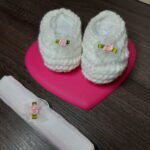 Sapatilha de Lã e Faixinha. - Imagem 3