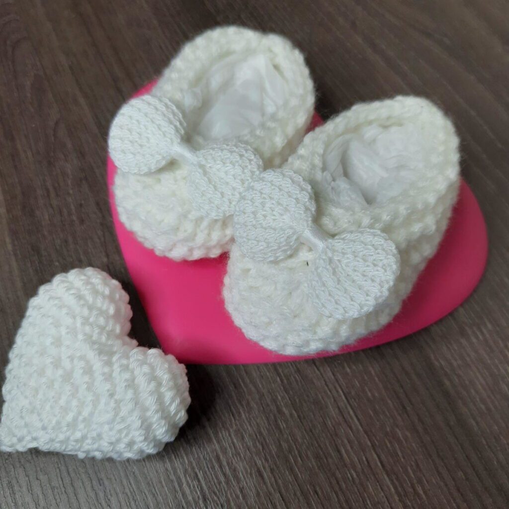 Sapatilha de Lã para Bebê