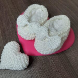 Sapatilha de Lã para Bebê