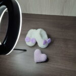 Sapatilha de Lã para Bebê - Imagem 1