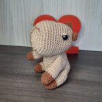 Casal de Capivaras Apaixonadas em Amigurumi - Imagem 4