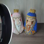 Dupla de Santinhas em Amigurumi - Imagem 4