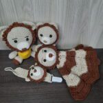 Kit Baby Leão em Amigurumi. - Imagem 5